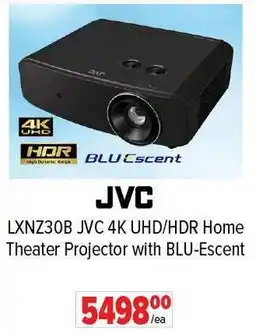 2001 Audio Video JVC 4K UHD/HDR Home Theater Projector with BLU-Escent offer