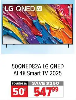 2001 Audio Video LG QNED Al 4K Smart TV 2025 offer