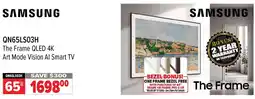 2001 Audio Video SAMSUNG QN65LS03H The Frame QLED 4K Art Mode Vision Al Smart TV offer
