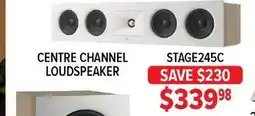 2001 Audio Video Centre channel loudspeaker offer