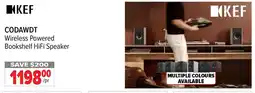 2001 Audio Video KEF CODAWDT Wireless Powered Bookshelf HiFi Speaker offer