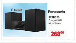 2001 Audio Video PANASONIC SCPM700 Compact Hi-Fi Micro System offer