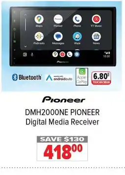 2001 Audio Video PIONEER DMH2000NE Digital Media Receiver offer