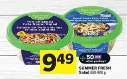 Co-op SUMMER FRESH Salad offer