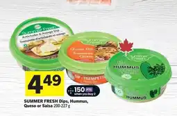 Co-op SUMMER FRESH Dips, Hummus, Queso or Salsa offer
