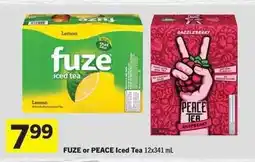 Co-op FUZE or PEACE Iced Tea offer
