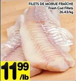 Supermarché PA Fresh Cod Fillets offer