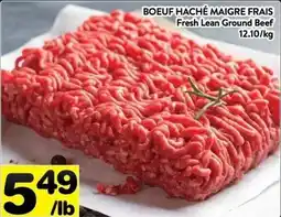 Supermarché PA Fresh Lean Ground Beef offer