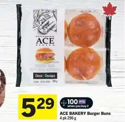 Co-op ACE BAKERY Burger Buns 4 pk offer