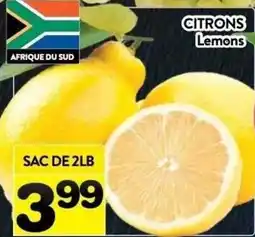 Supermarché PA Lemons offer
