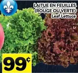 Supermarché PA Leaf Lettuce offer