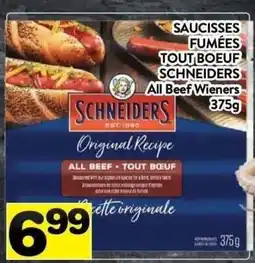 Supermarché PA Schneiders All Beef Wieners offer