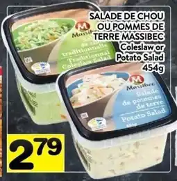 Supermarché PA Massibec Coleslaw or Potato Salad offer