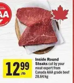 Co-op Inside Round Steaks offer