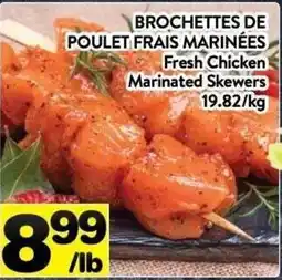 Supermarché PA Fresh Chicken Marinated Skewers offer
