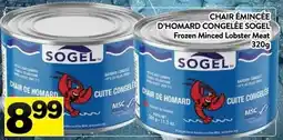 Supermarché PA Sogel Frozen Minced Lobster Meat offer