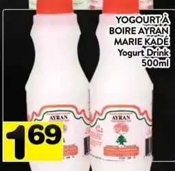 Supermarché PA Ayran Marie Kade Yogurt Drink offer