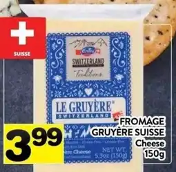 Supermarché PA Fromage Gruyère Suisse Cheese offer