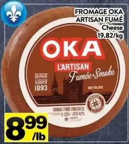Supermarché PA OKA Artisan Fumée Cheese offer