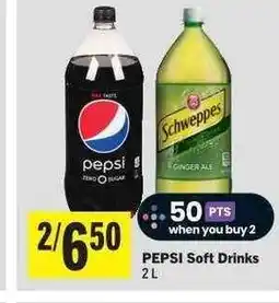 Co-op PEPSI Soft Drinks offer