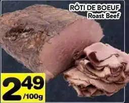 Supermarché PA Roast Beef offer