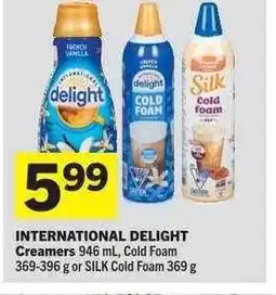Co-op INTERNATIONAL DELIGHT Creamers offer