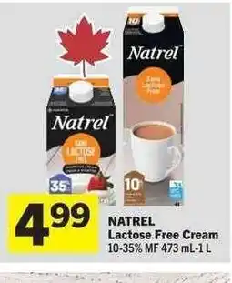 Co-op NATREL Lactose Free Cream offer
