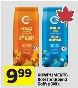 Co-op COMPLIMENTS Roast & Ground Coffee offer