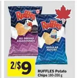 Co-op RUFFLES Potato Chips offer