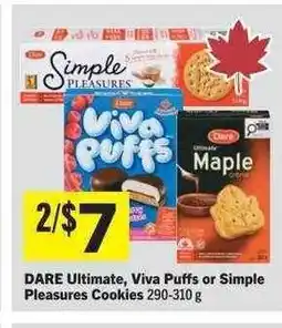 Co-op DARE Ultimate, Viva Puffs or Simple Pleasures Cookies offer