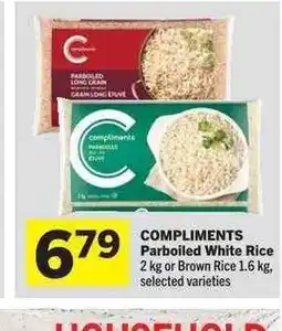Co-op COMPLIMENTS Parboiled White Rice or Brown Rice offer