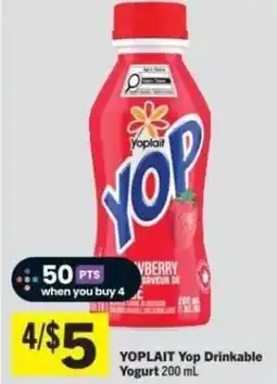 Co-op YOPLAIT Yop Drinkable Yogurt offer