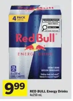 Co-op RED BULL Energy Drinks offer