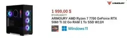 Canada Computers ARMOURY AMD Ryzen 7 7700 GeForce RTX 5060 Ti 32 Go RAM 1 To SSD W11H offer