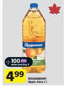 Co-op ROUGEMONT Apple Juice offer