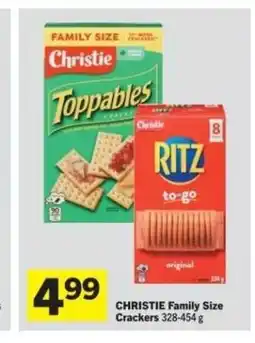 Co-op CHRISTIE Family Size Crackers offer