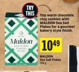 Co-op MALDON Sea Salt Flakes offer