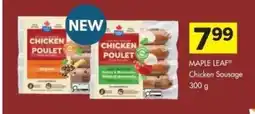 Co-op MAPLE LEAF Chicken Sausage offer