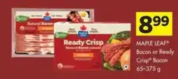 Co-op MAPLE LEAF Bacon or Ready Crisp Bacon offer