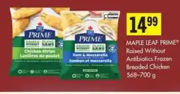 Co-op MAPLE LEAF PRIME® Raised Without Antibiotics Frozen Breaded Chicken offer