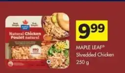 Co-op MAPLE LEAF Shredded Chicken offer
