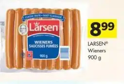 Co-op LARSEN Wieners offer
