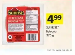 Co-op SUNRISE Bologna offer