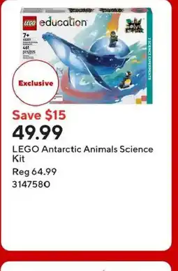 Staples LEGO Antarctic Animals Science Kit offer