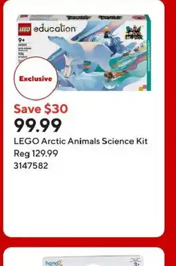 Staples LEGO Arctic Animals Science Kit offer