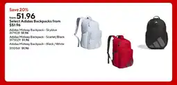 Staples Select Adidas Backpacks from offer