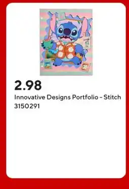 Staples Innovative Designs Portfolio - Stitch offer