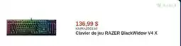 Canada Computers Razer Clavier de jeu RAZER BlackWidow V4 X offer