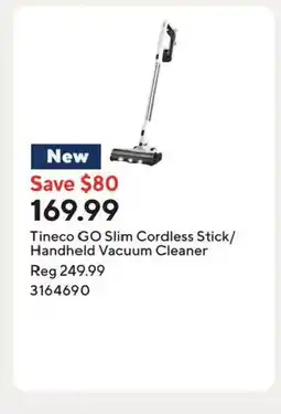 Staples Tineco GO Slim Cordless Stick/ Handheld Vacuum Cleaner offer