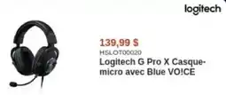 Canada Computers Logitech G Pro X Casque- micro avec Blue VO!CE offer